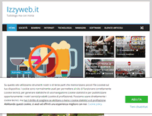 Tablet Screenshot of izzyweb.it